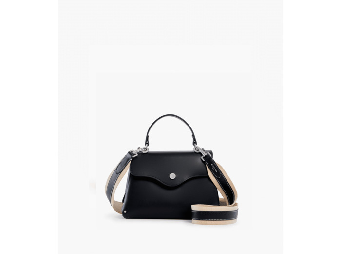 Petit sac à main Sans Couture en cuir lisse