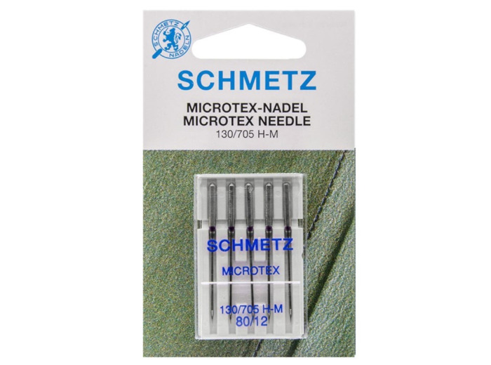 Schmetz - Aiguilles Microtex (n° 80)