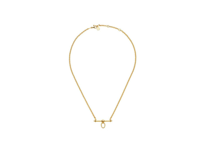 Collier trapèze Arthus Bertrand Comédie en vermeil, 50cm