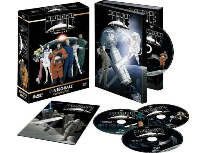 Dvd Moonlight Mile Intégrale Edition Gold (6 Livret)