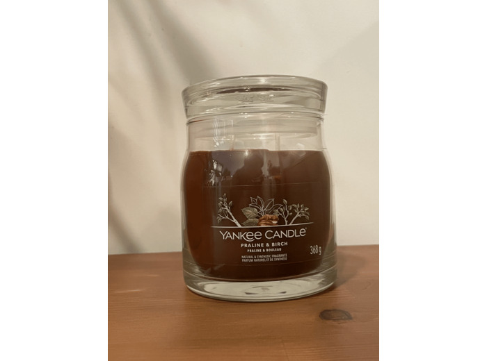 Bougie Yankee Candle (moyenne jarre signature) 2 senteurs disponibles au choix