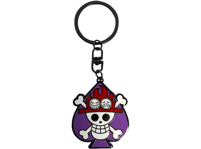 ONE PIECE - Porte-clés "Skull Ace"