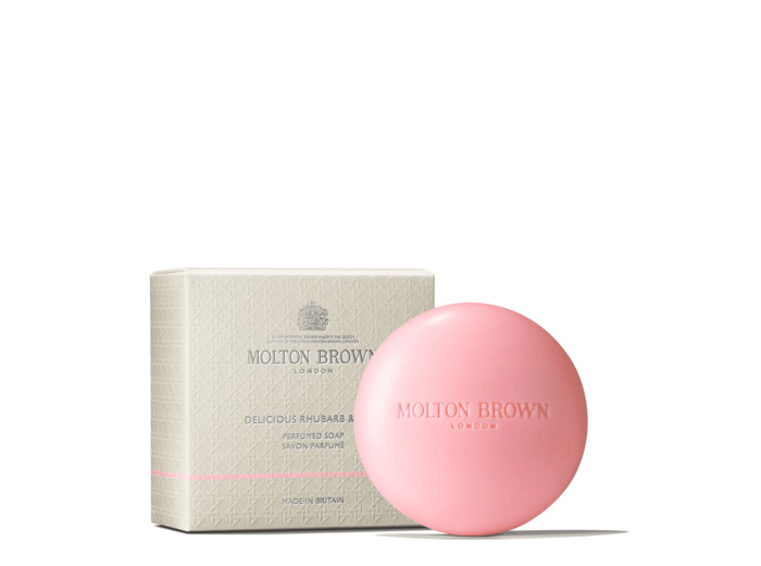 delicious Rhubarb & Rose Bath Soap