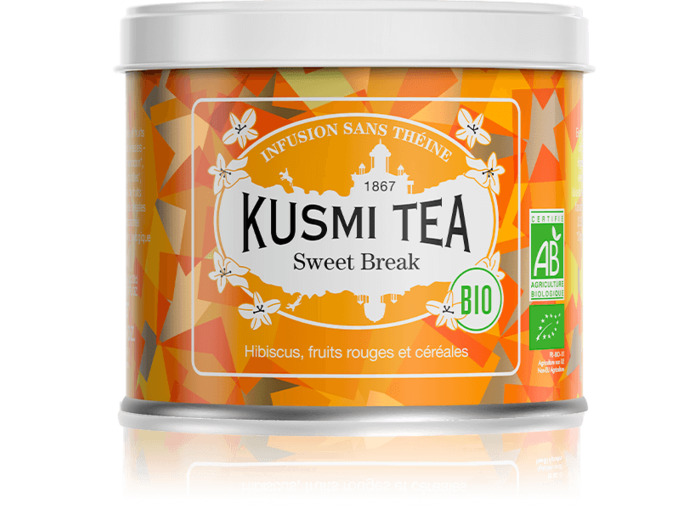Infusions & Déthéinés Sweet Break Bio - Boîte métal 100gr