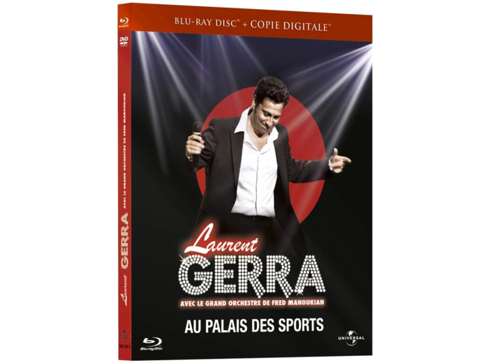 Blu-Ray Laurent Gerra - Laurent Gerra avec le grand orchestre de Fred Manoukian au Palais des Sports - Blu - ray