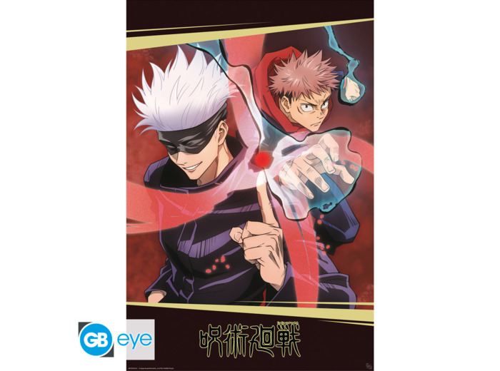 [POSTER] JUJUTSU KAISEN - Poster Maxi 91,5x61 - Itadori & Gojo
