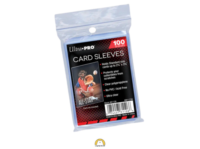 Sleeves standards Ultra Pro x100 – Pokémon, Lorcana, One Piece