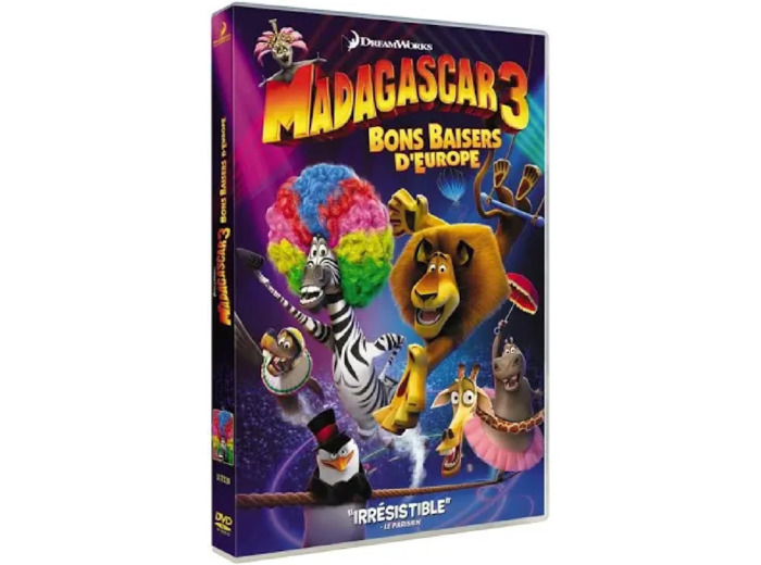 Dvd Madagascar 3 : Bons Baisers d'europe