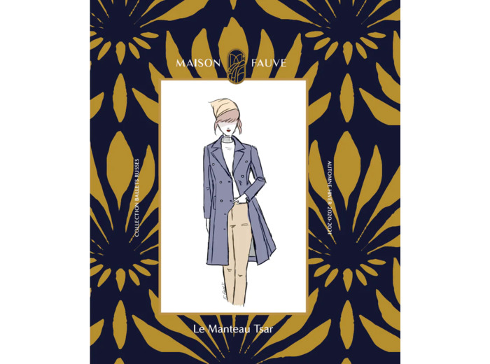 Maison Fauve - Patron Femme Manteau / Veste Tsar du 34 au 52