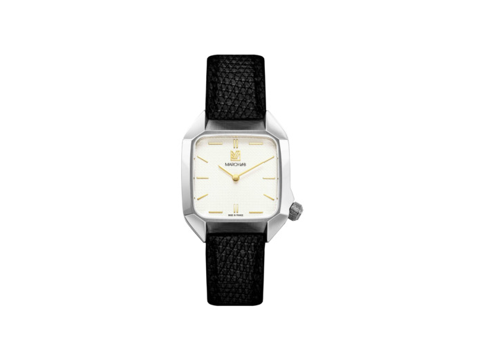 Montre MARCH LA.B AM2 XS Mécanique - Shelter - Lézard Noir