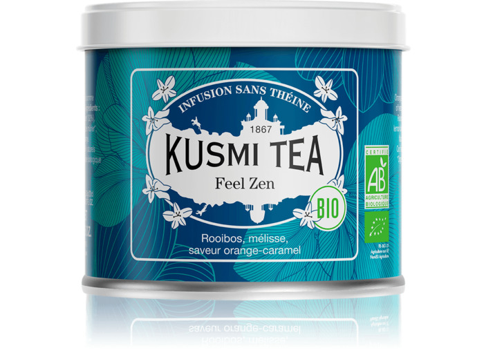 Infusions & Déthéinés Feel Zen Bio - Boîte métal 100gr