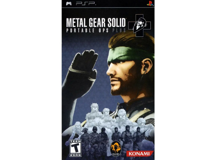 Jeu Psp Metal Gear Solid: Portable Ops Plus