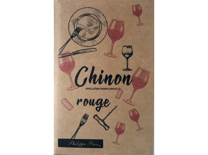 Fontaine  À Vin 10L - Aop Chinon Rouge 13° Philippe Pain 10L