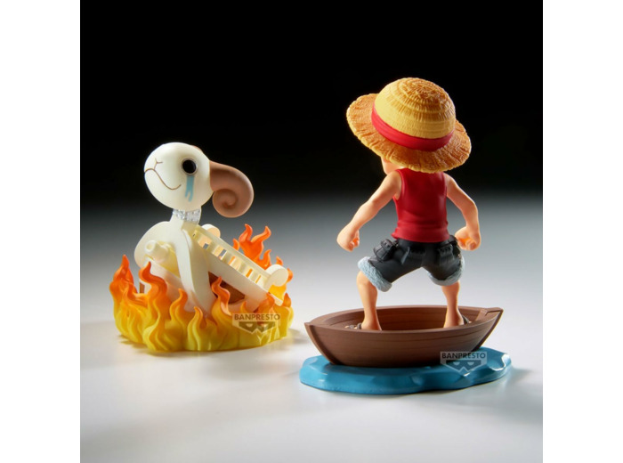 [figurine] ONE PIECE - WCF LOG STORIES - LUFFY & GOING MERRY