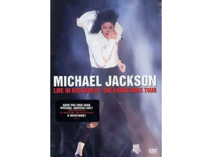 Dvd Michael Jackson - Live in Bucharest: The Dangerous Tour