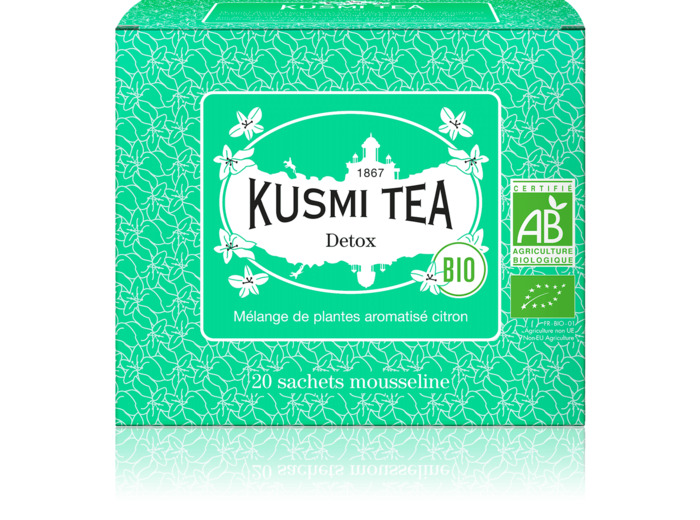 Mélanges Bien-être Detox Bio - Etui 20 sachets mousseline - 40gr