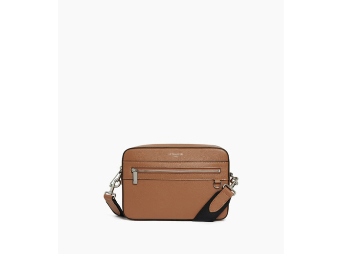 Petite sacoche Emile en cuir grainé