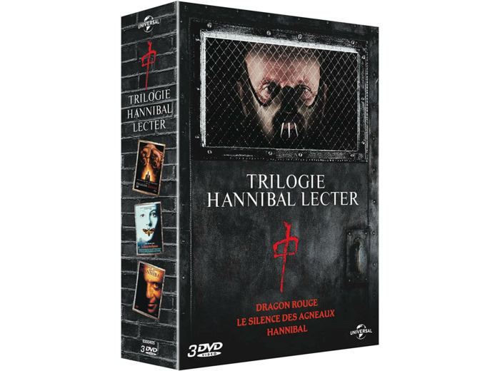 Dvd Lecter - La trilogie : Le Silence des agneaux + Hannibal + Dragon Rouge