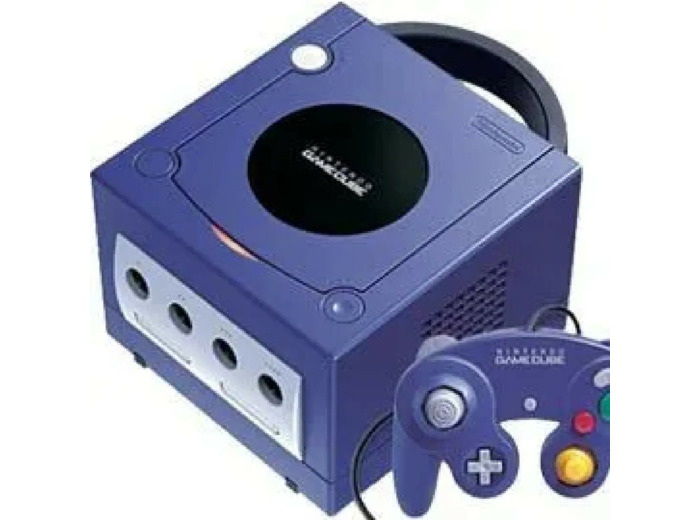 Console Nintendo GameCube avec une manette