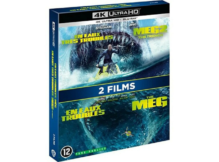 Blu-Ray Coffret En eaux troubles 1 et 2 - 4K Ultra HD