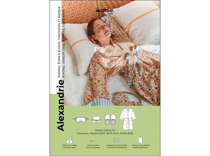Ikatee – Patron Femme et accessoires "Alexandrie"