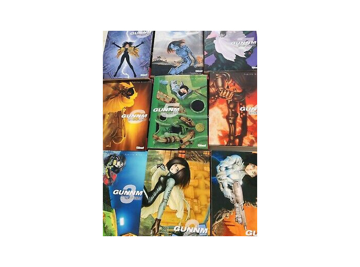 [COLLECTION MANGA] GUNNM intégral T1 à 9 édition originale ( OCCASION )