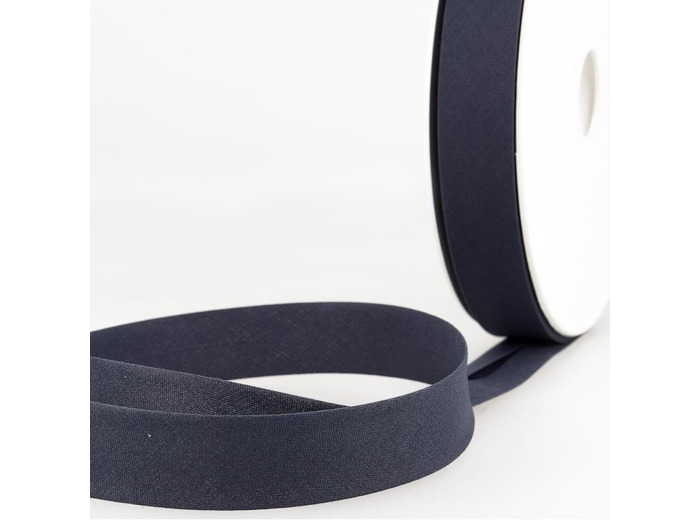 Sélection Coup de coudre - Biais Tous Textiles Coloris Bleu Marine (20 mm)