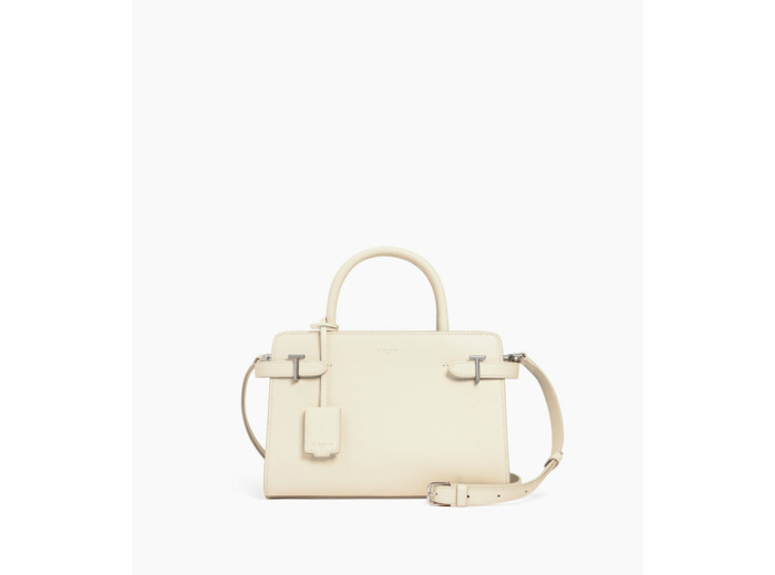 Sac à main moyen modèle Emilie en cuir grainé