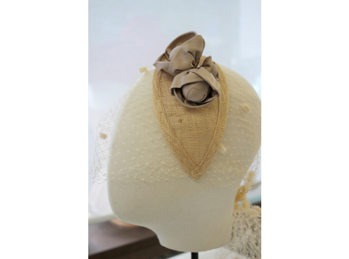 Bibi Vintage À Fleurs Froncées Marron Glacé