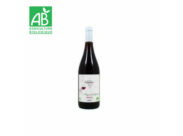 Vin rouge bio Morgon Domaine de l'Eglantine AOP