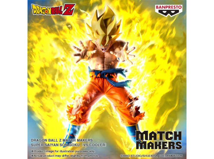 Dragonball Z Match Makers Figurine Super Saiyan Son Goku (Vs Cooler) 14 cm