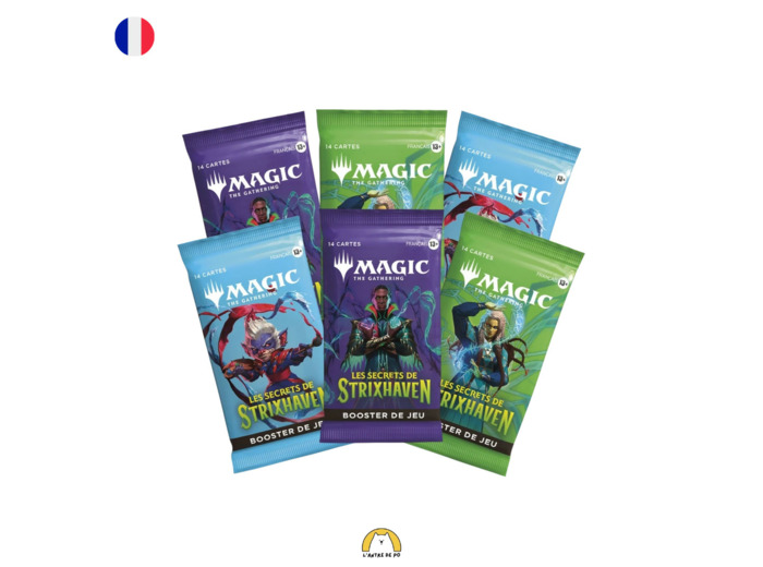 Précommande - Lot de 6 boosters Les Secrets De Strixhaven (FR)