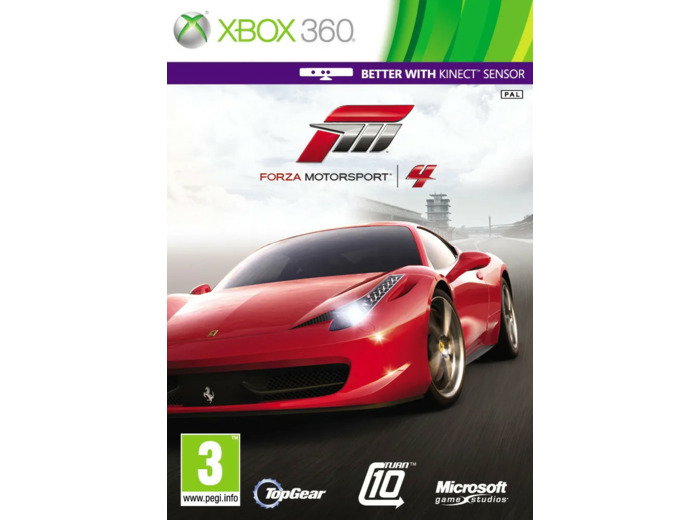 Jeu XBox 360 Forza motorsport 4 (jeu Kinect)