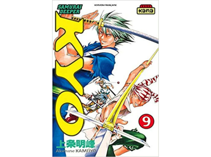 Livre Samurai Deeper Kyo, tome 9