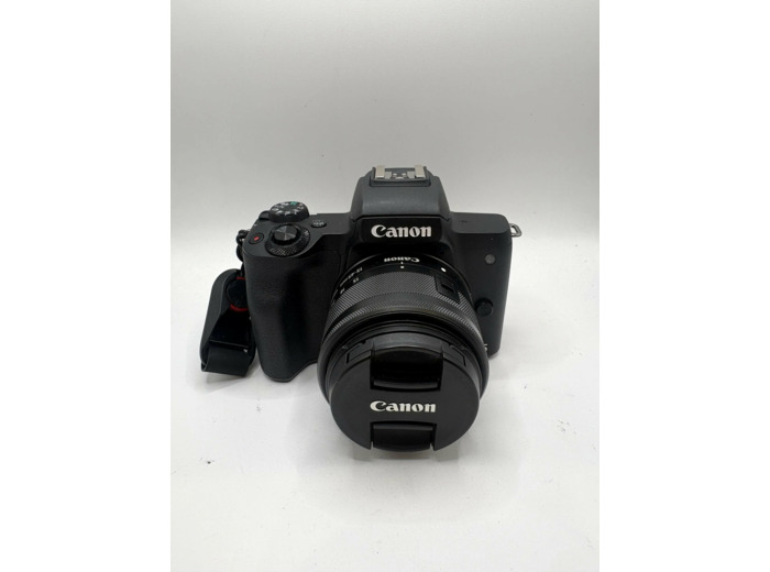 Canon EOS M50 - Appareil photo numérique - sans miroir - 24.1 MP - APS - C - 4K / 25 pi/s - 8.3x zoom optique objectif EF - S 18 - 150 mm IS STM - Wi - Fi, NFC, Bluetooth - noir