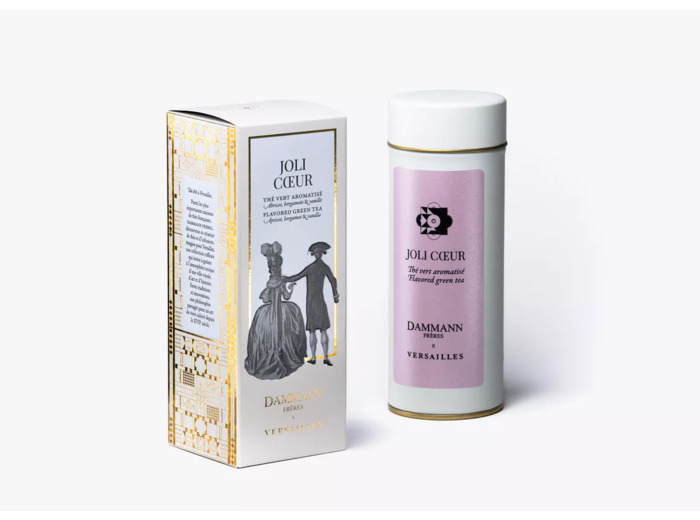 Thé joli coeur en vrac Dammann X Versailles