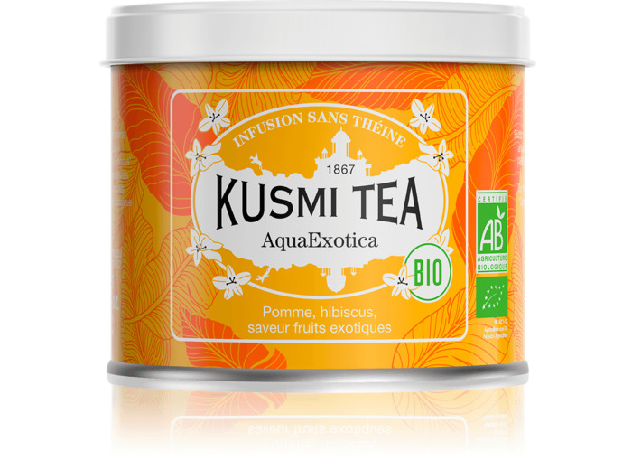 Infusions & Déthéinés AquaExotica Bio - Boîte métal 100g