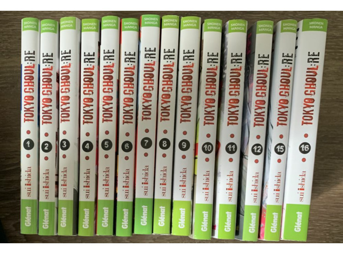 collection manga Tokyo Ghoul Re tome 1 à 16 ( occasion )