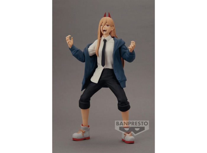 Banpresto - Chainsaw Man - Figurine Power, Bandai Spirits Glitter & Glamours Alimentation :