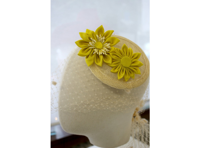 Bibi Vintage À Fleurs Froncées Jaunes