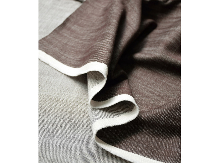 Singulière par Cousette - Tissu Jean Souple "Cacao"