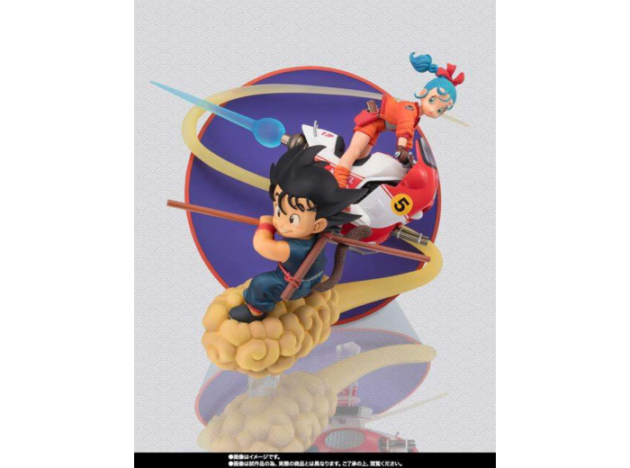 DRAGON BALL - Son Goku & Bulma - Statuette FiguartsZERO 18cm