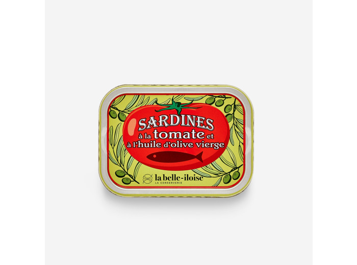 Sardines à huile d'olive et tomate 115g