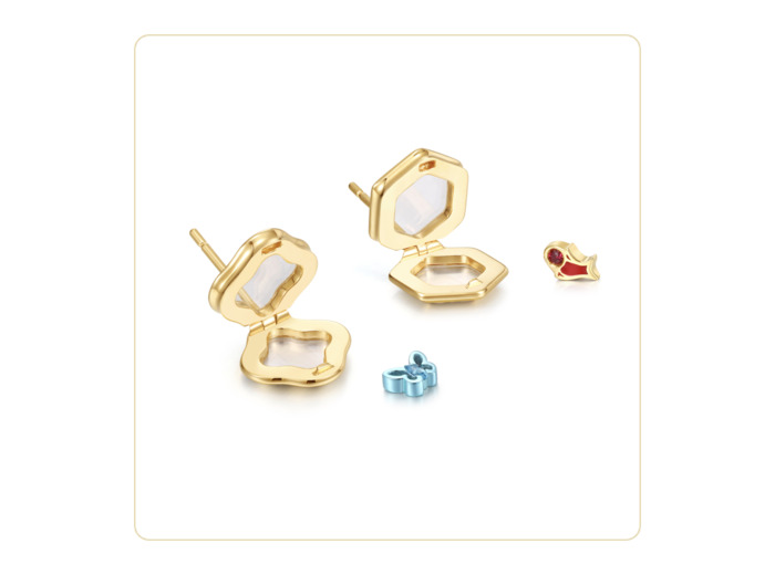 Boucles d’Oreilles Petite Fenêtre