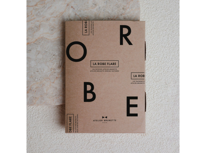 Atelier Brunette – Patron Couture La robe FLARE du 34 au 50