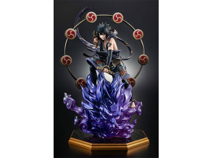 [EXCLU WEB] Megahouse Naruto Shippuden Statuette PVC Precious G.E.M. Series Sasuke Uchiha Thunder God 28 cm