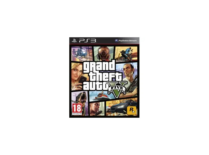Jeu PS3 GTA 5 (Grand Theft Auto V)