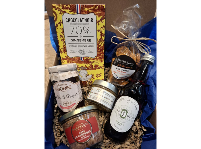 Coffret gourmand sucré et salé