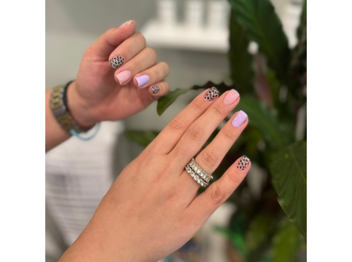 Baby boomer, French, Nail Art