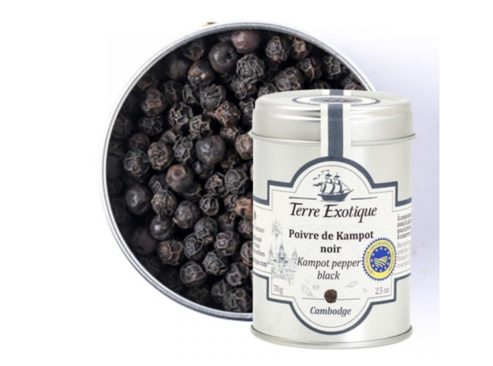 poivre de Kampot IGP noir